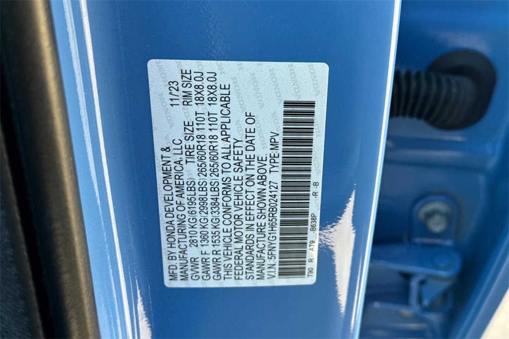 Certified 2024 Honda Pilot TrailSport image 38