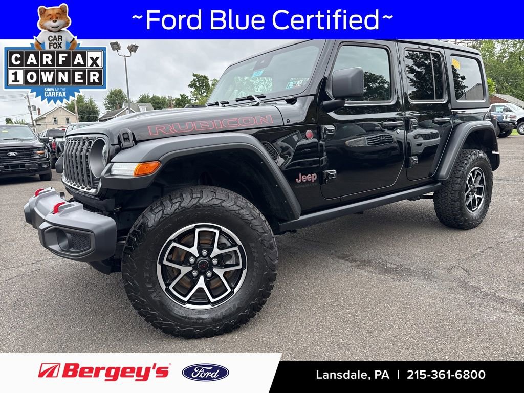 Used 2024 Jeep Wrangler Unlimited Rubicon w/ Convenience Group