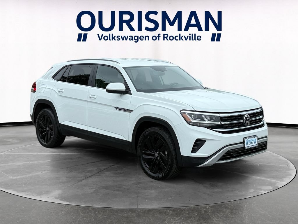 Used 2023 Volkswagen Atlas Cross Sport SE w/ Black Wheel Package