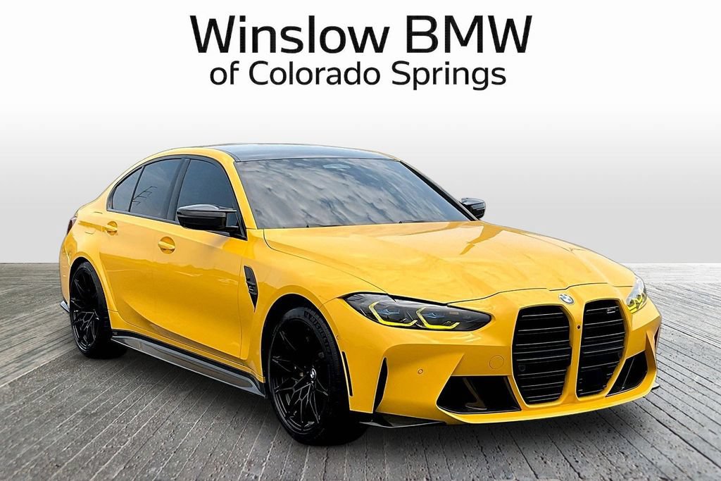 Used 2024 BMW M3 Competition w/ M Carbon Exterior Package AWD/4WD image 1