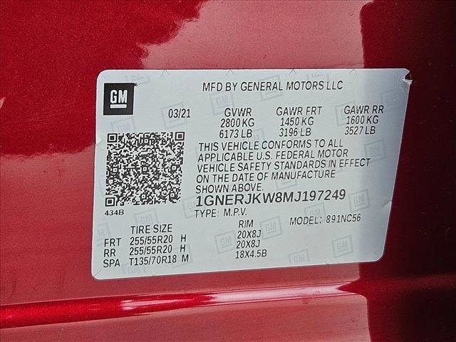 Used 2021 Chevrolet Traverse RS FWD image 23