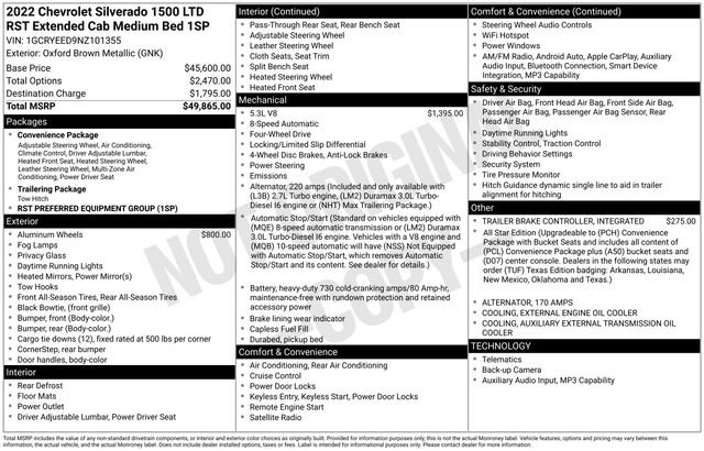 Certified 2022 Chevrolet Silverado 1500 RST image 34