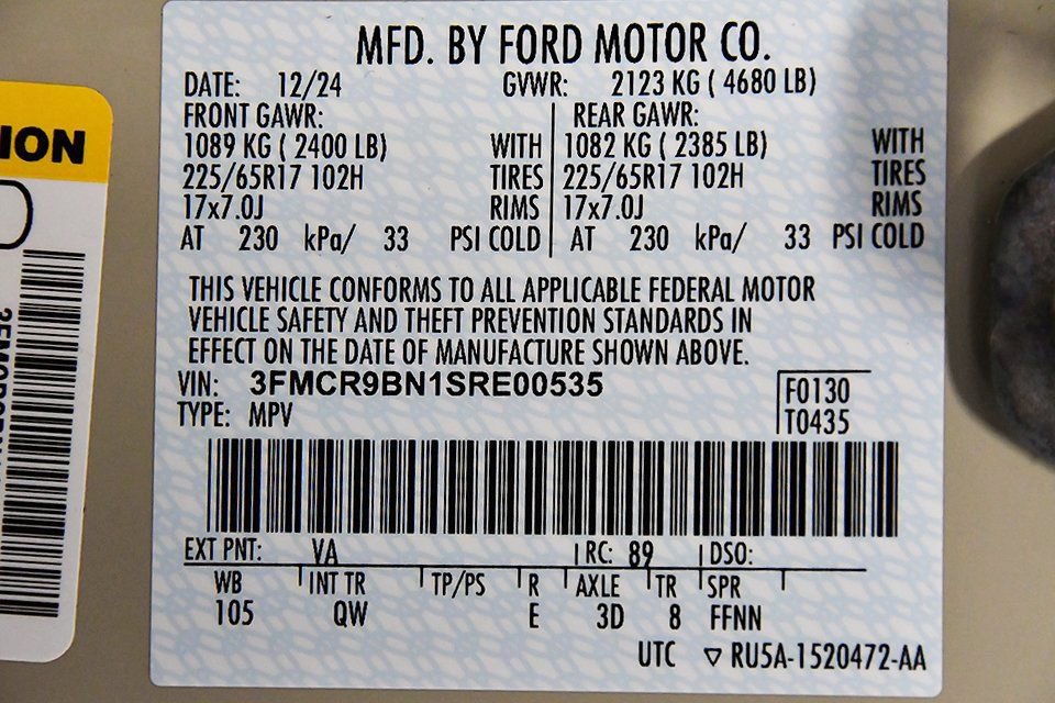 Used 2025 Ford Bronco Sport Big Bend w/ Convenience Package image 14