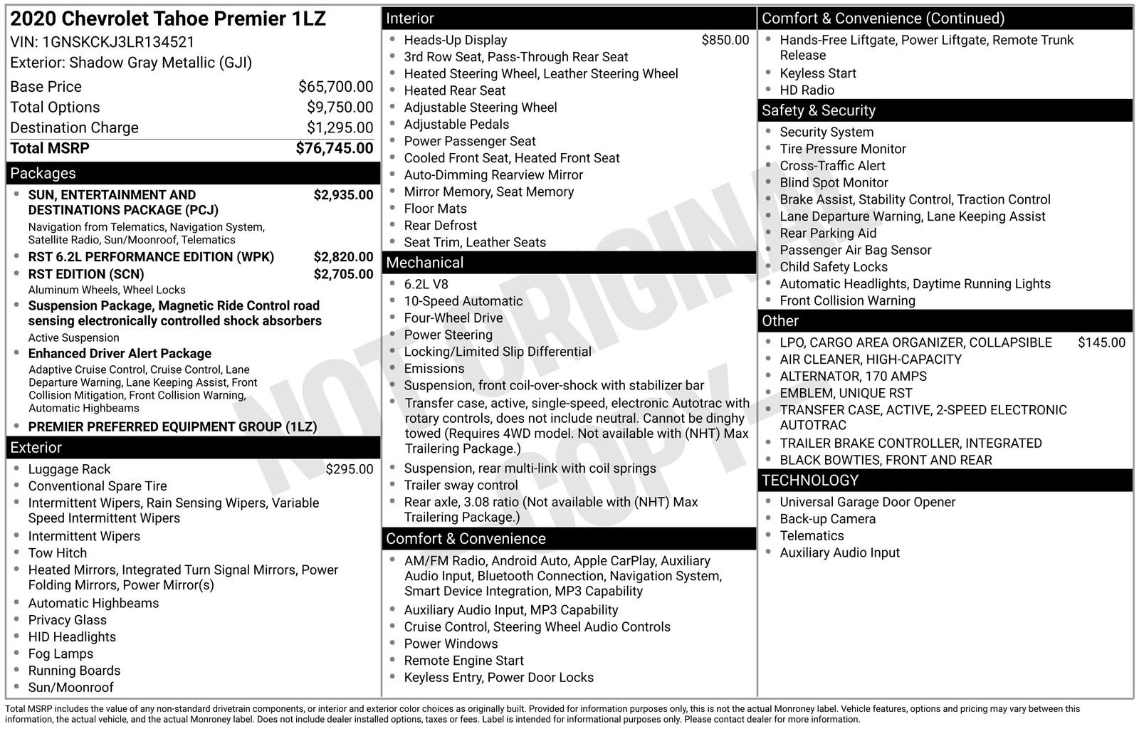 Used 2020 Chevrolet Tahoe Premier image 46