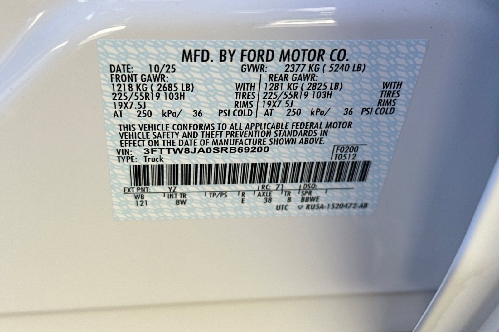 New 2025 Ford Maverick XLT w/ Black Appearance Package image 27