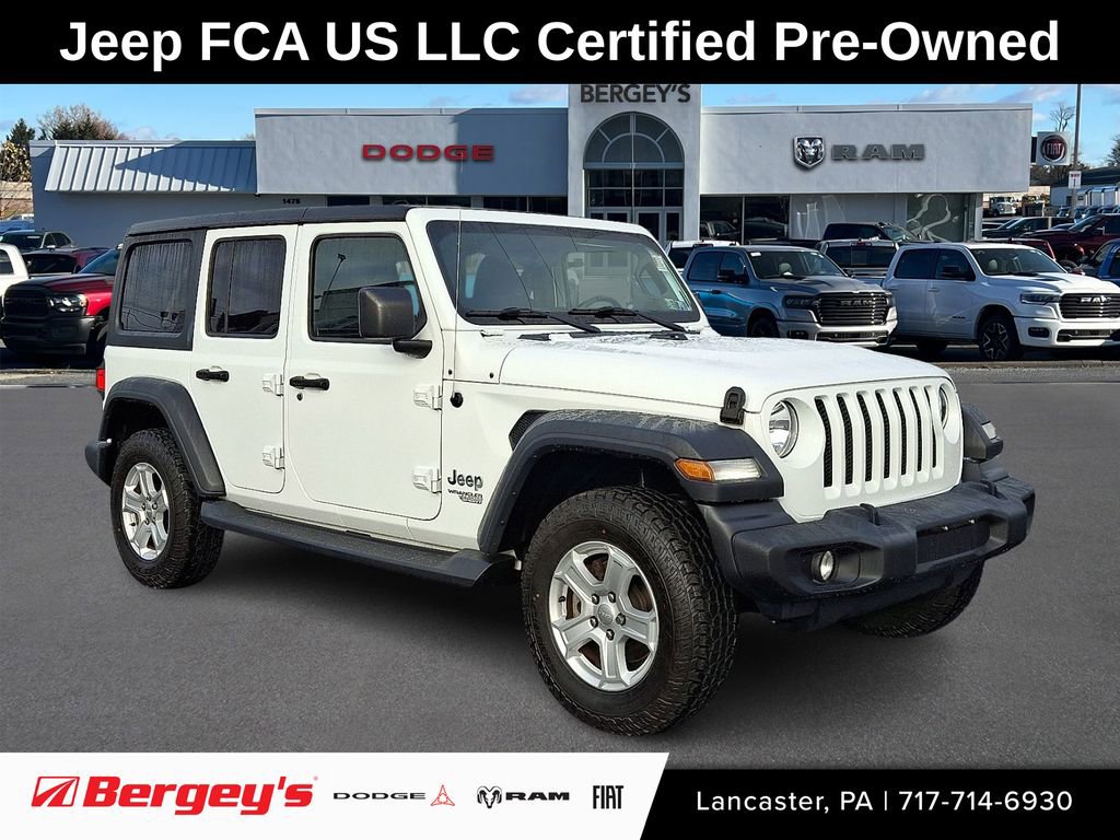 Used 2020 Jeep Wrangler Unlimited Sport S