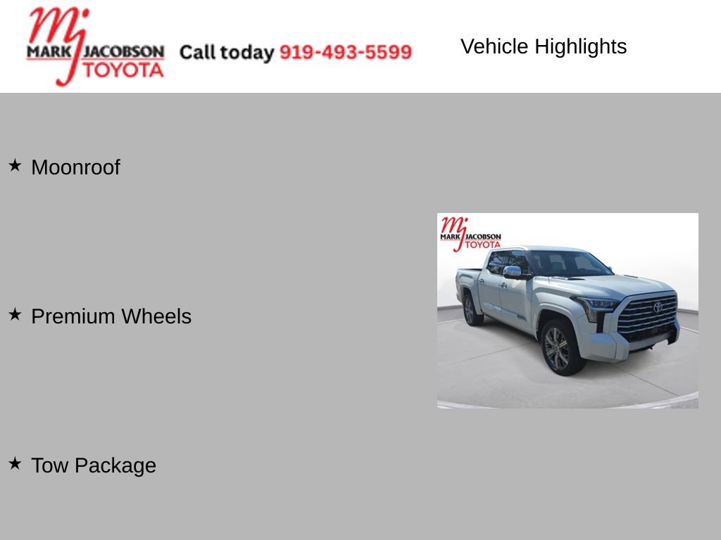 Used 2023 Toyota Tundra Capstone image 7