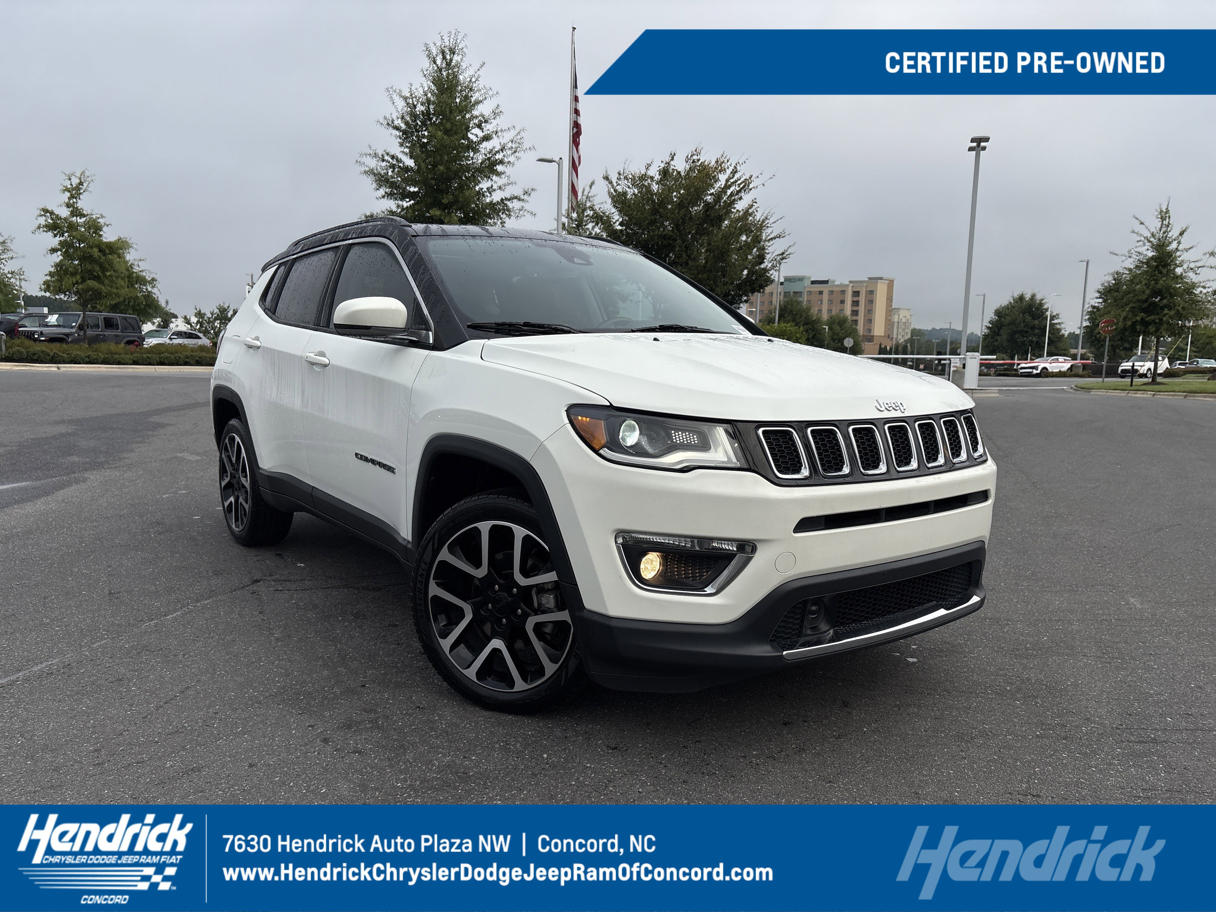 Certified 2021 Jeep Compass Limited w/ Sun and Sound Group