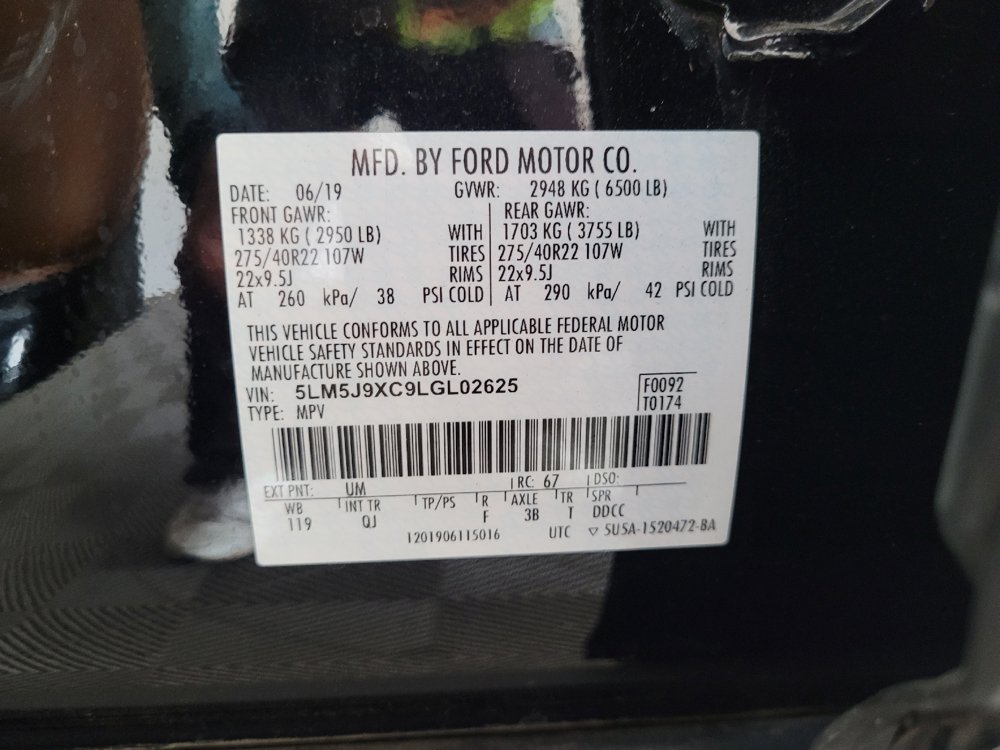 Used 2020 Lincoln Aviator Black Label w/ Class IV Trailer Tow Package AWD/4WD image 33