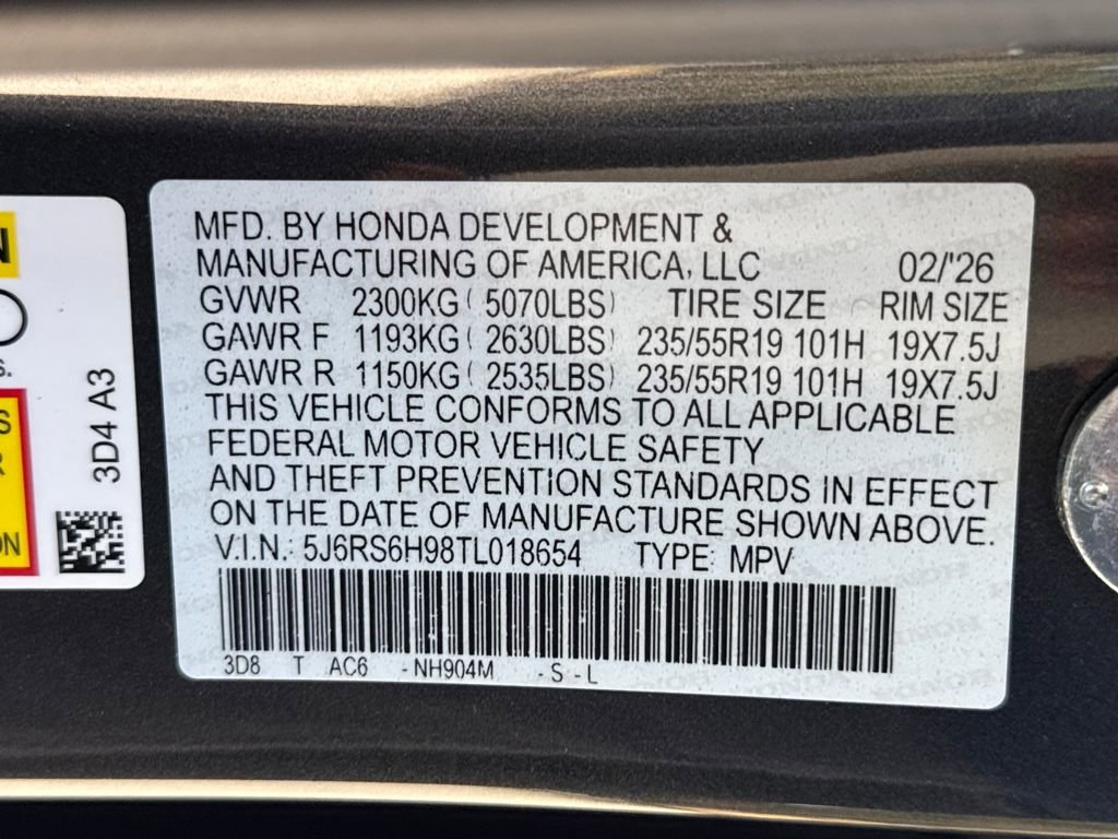 New 2026 Honda CR-V Sport Touring image 30