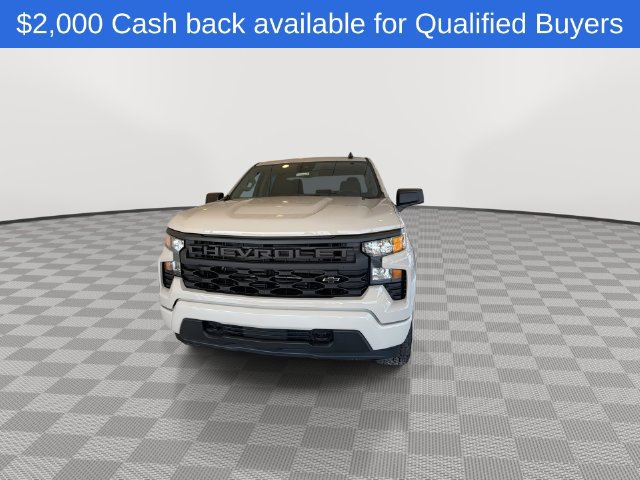 New 2026 Chevrolet Silverado 1500 Custom w/ Turbomax Blackout Package AWD/4WD image 4