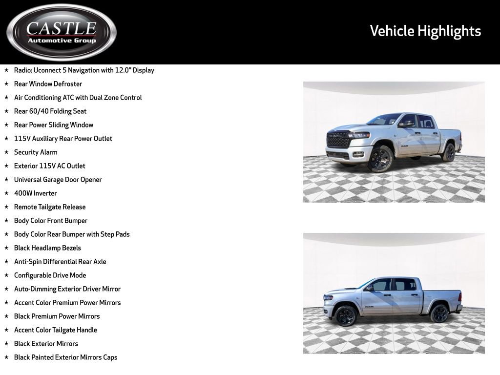 New 2026 RAM 1500 4x4 Crew Cab image 18