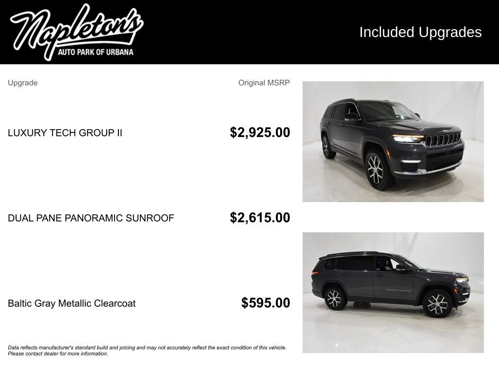 Used 2024 Jeep Grand Cherokee L Limited w/ Luxury Tech Group II image 27