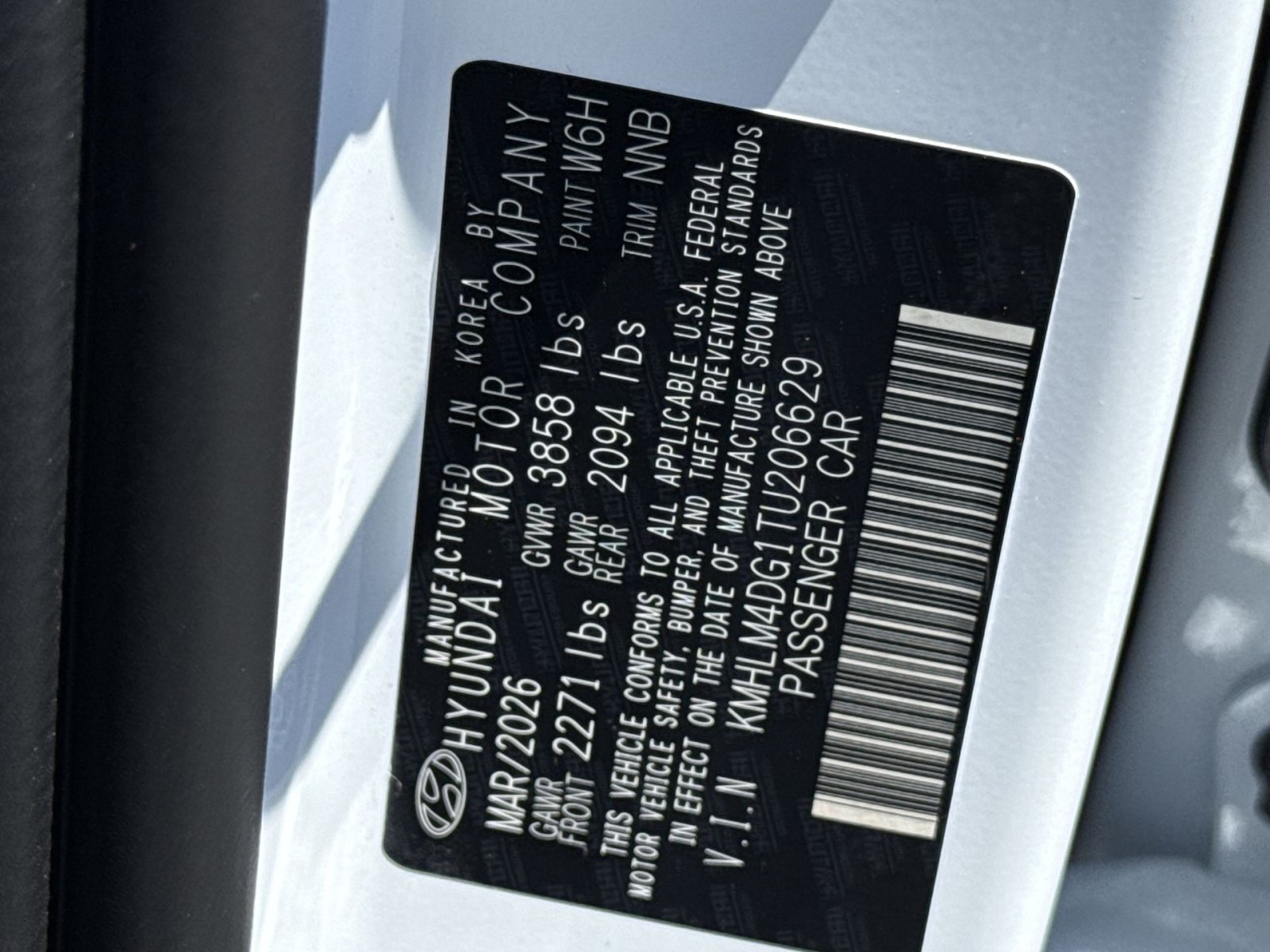 New 2026 Hyundai Elantra Sport w/ Cargo Package FWD image 29