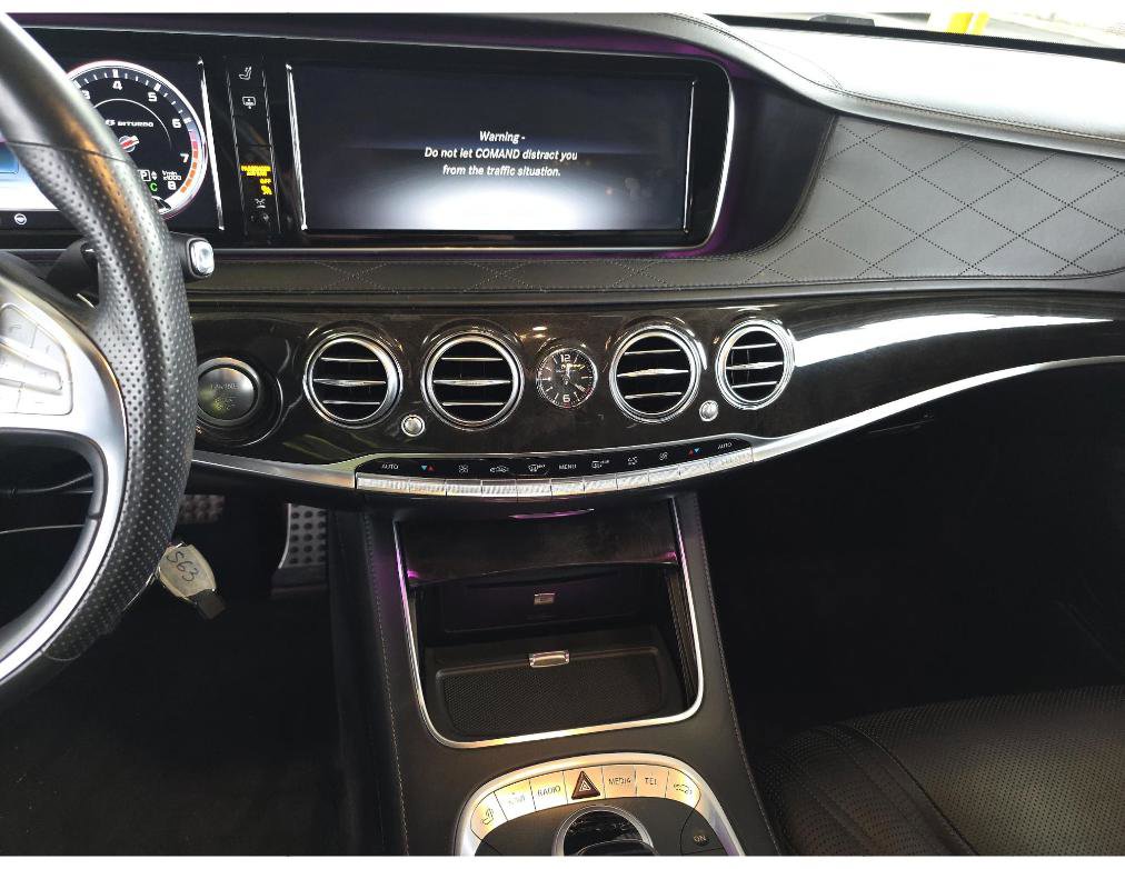 Used 2015 Mercedes-Benz S 63 AMG 4MATIC Sedan w/ Driver Assistance Package image 11