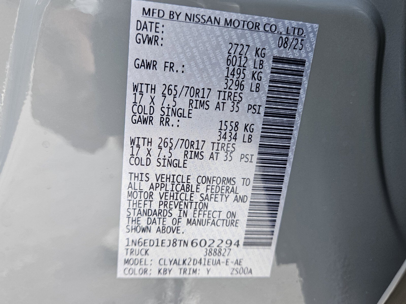 New 2026 Nissan Frontier Pro-X image 18