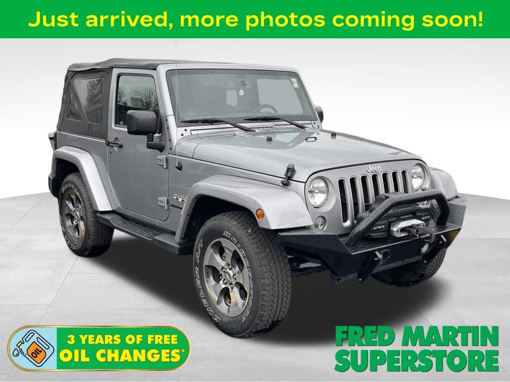 Used 2016 Jeep Wrangler Sahara w/ Connectivity Group AWD/4WD image 1