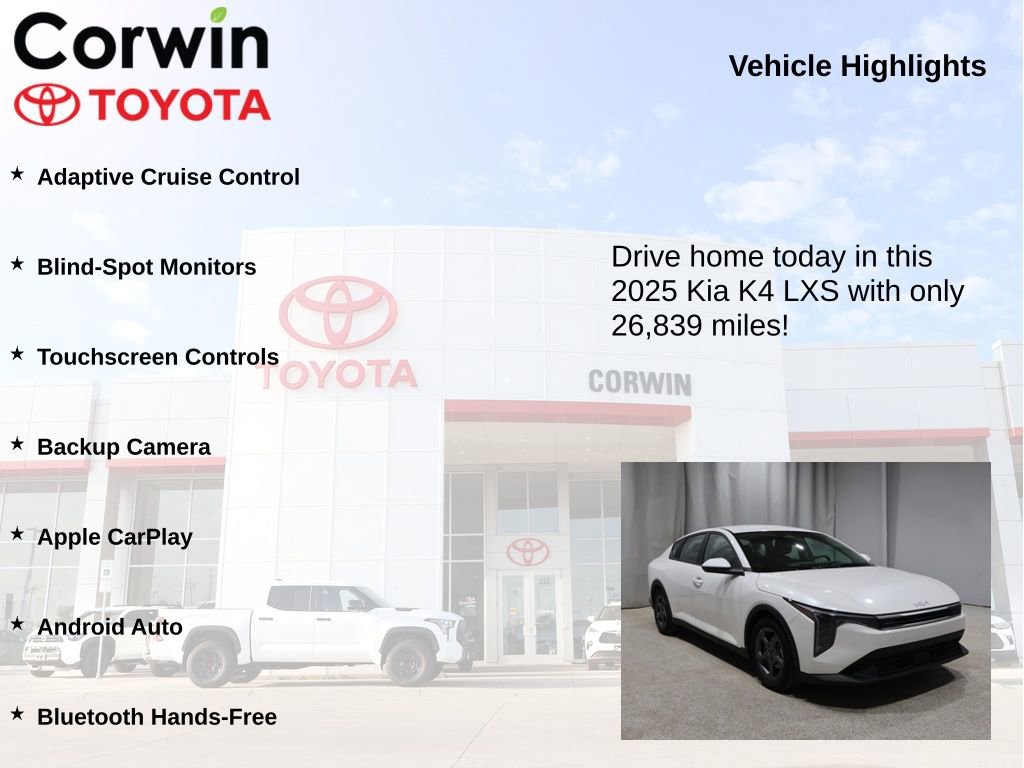 Used 2025 Kia K4 LXS image 6