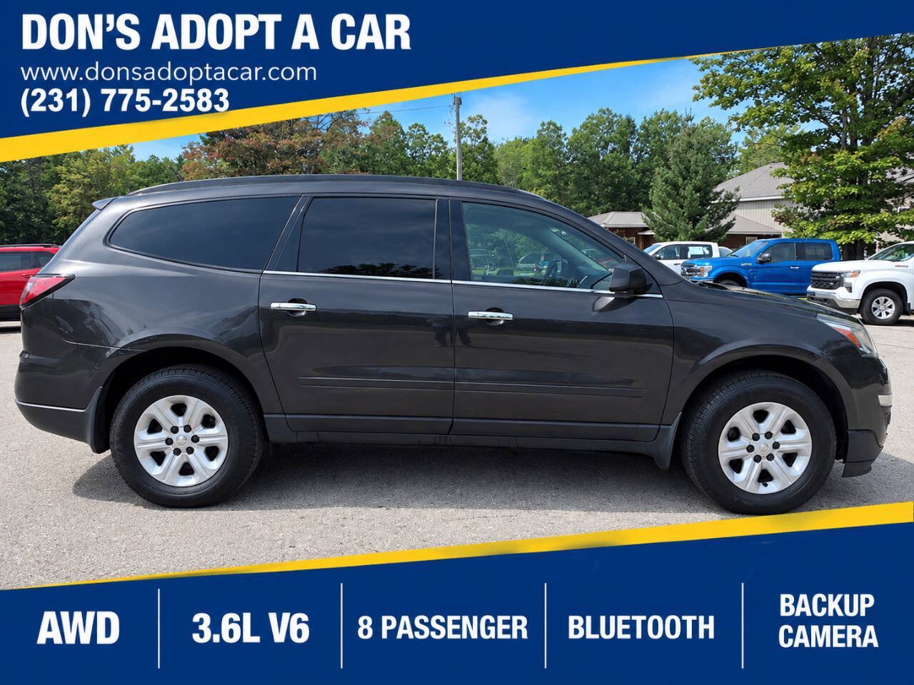 Used 2017 Chevrolet Traverse AWD LS
