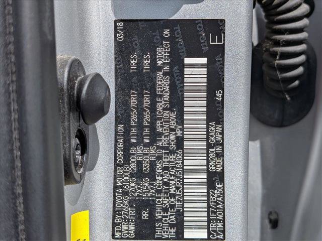 Used 2018 Toyota 4Runner SR5 image 20