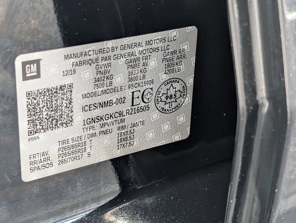 Certified 2020 Chevrolet Suburban LS AWD/4WD image 20