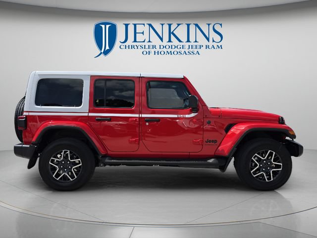 New 2026 Jeep Wrangler Unlimited Sahara w/ Whitecap Package AWD/4WD image 3