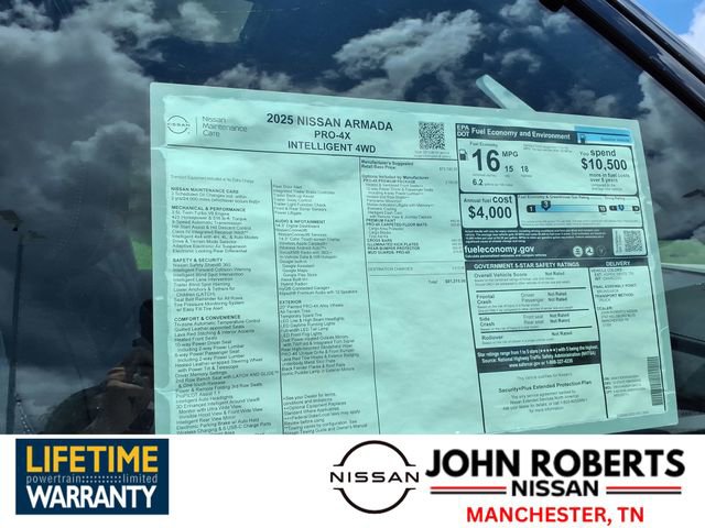 New 2025 Nissan Armada PRO-4X w/ Pro-4X Premium Package image 18