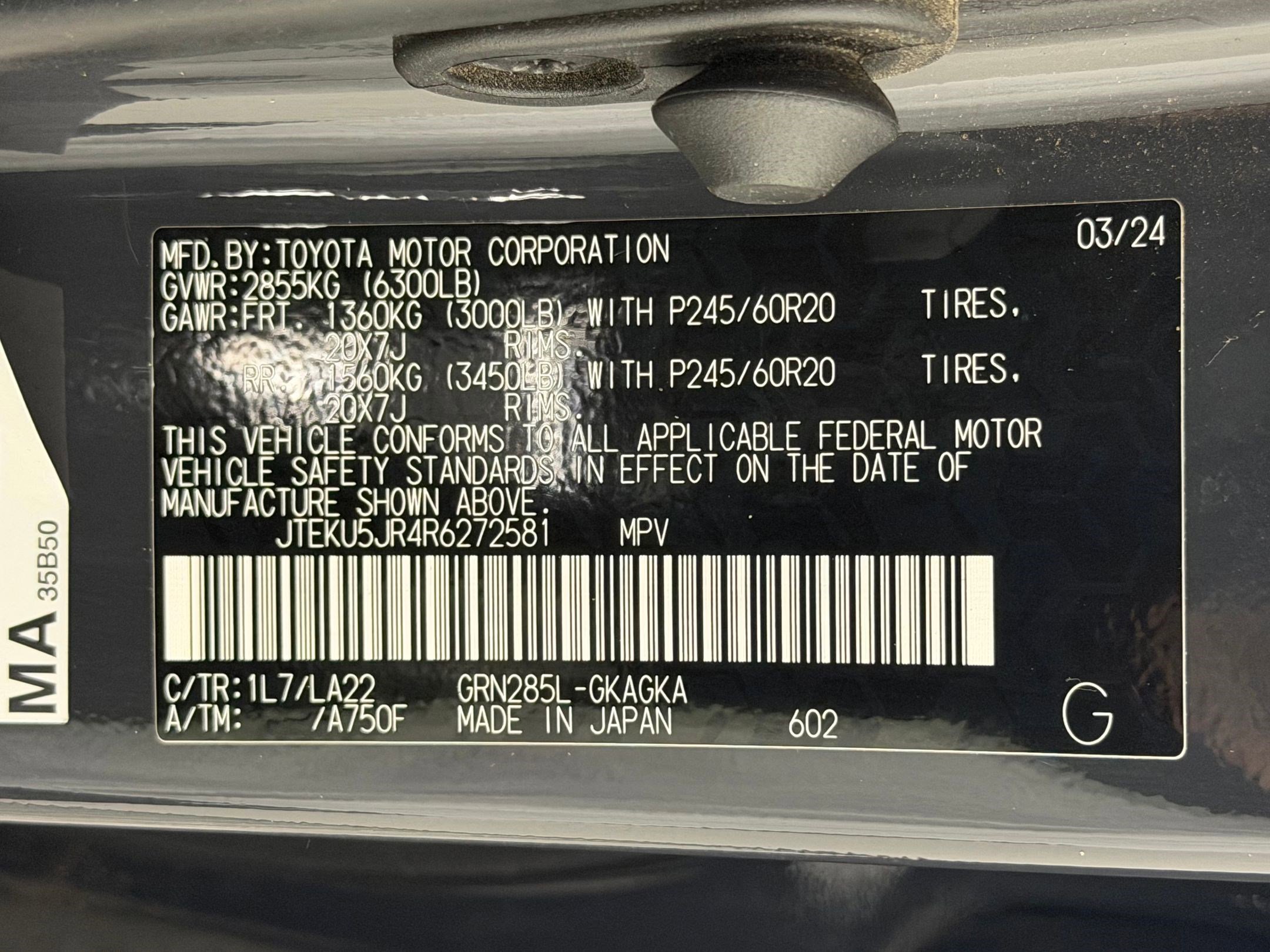 Used 2024 Toyota 4Runner Limited image 29