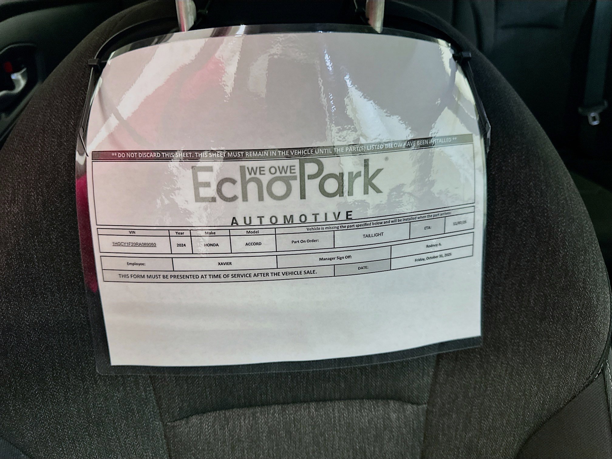 Used 2024 Honda Accord LX image 34