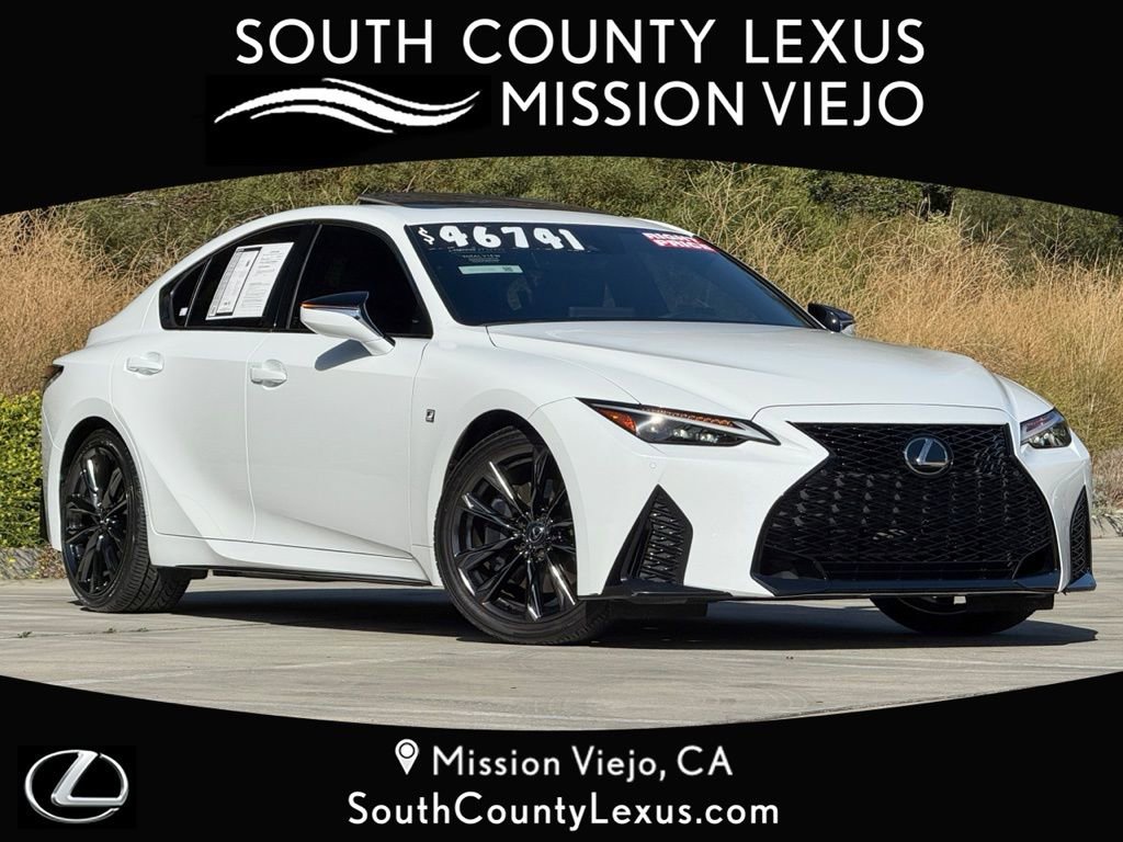 Certified 2023 Lexus IS 350 F Sport w/ Handling Package