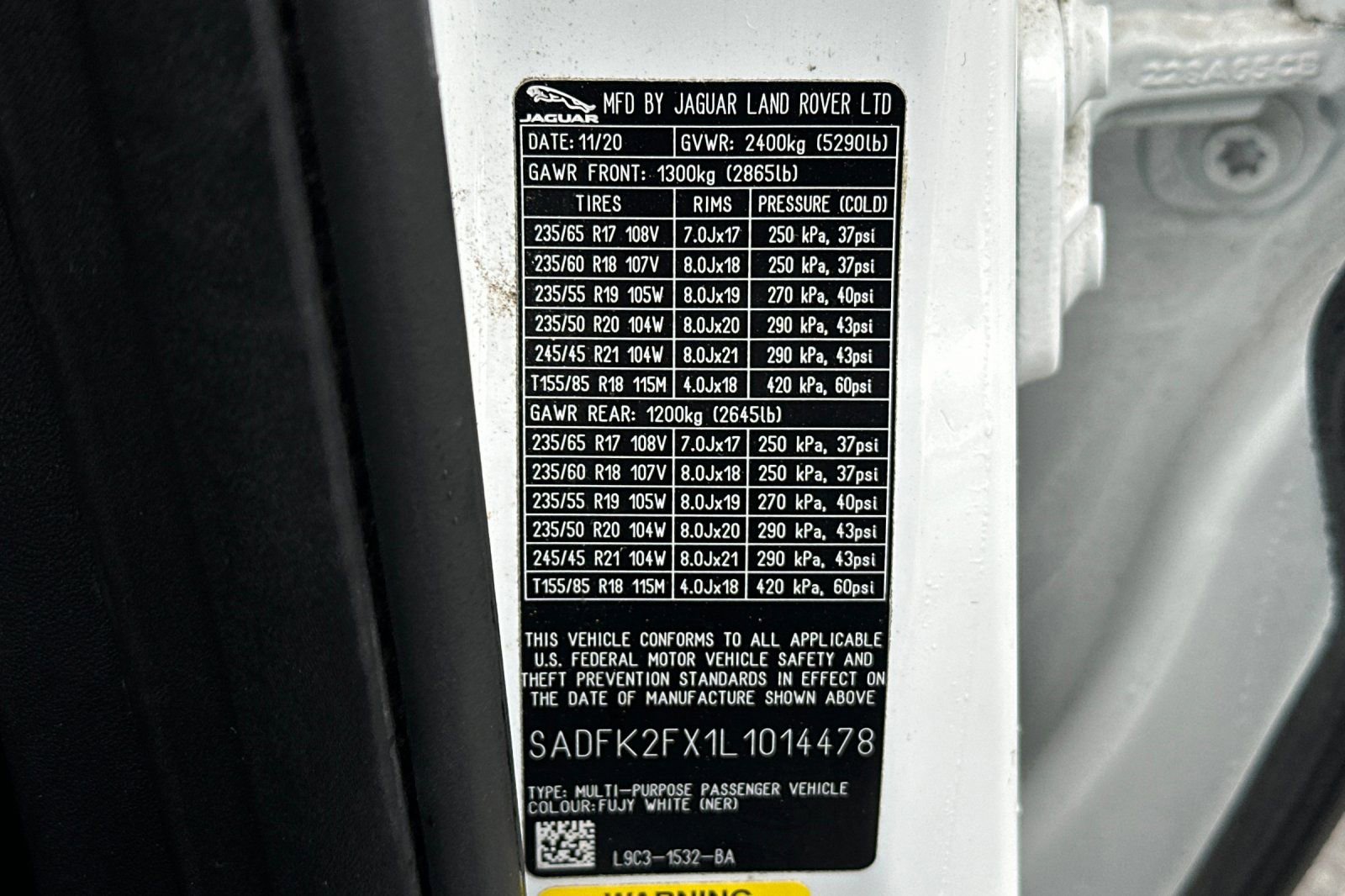 Used 2020 Jaguar E-PACE image 29