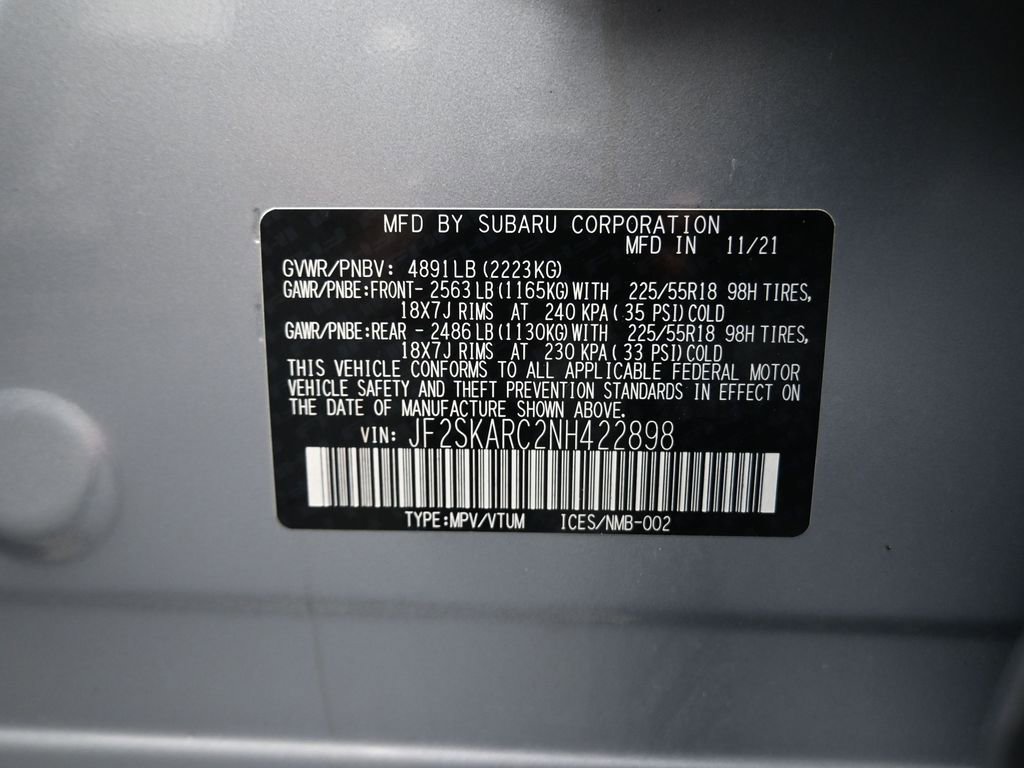 Used 2022 Subaru Forester Touring w/ Popular Package #3 AWD/4WD image 13