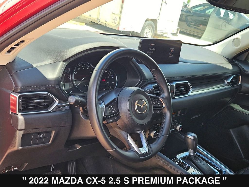 Used 2022 MAZDA CX-5 AWD 2.5 S w/ Premium Package image 13