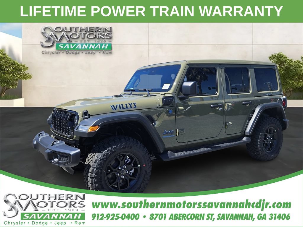 New 2025 Jeep Wrangler Unlimited Sport S 4xe AWD/4WD video 1
