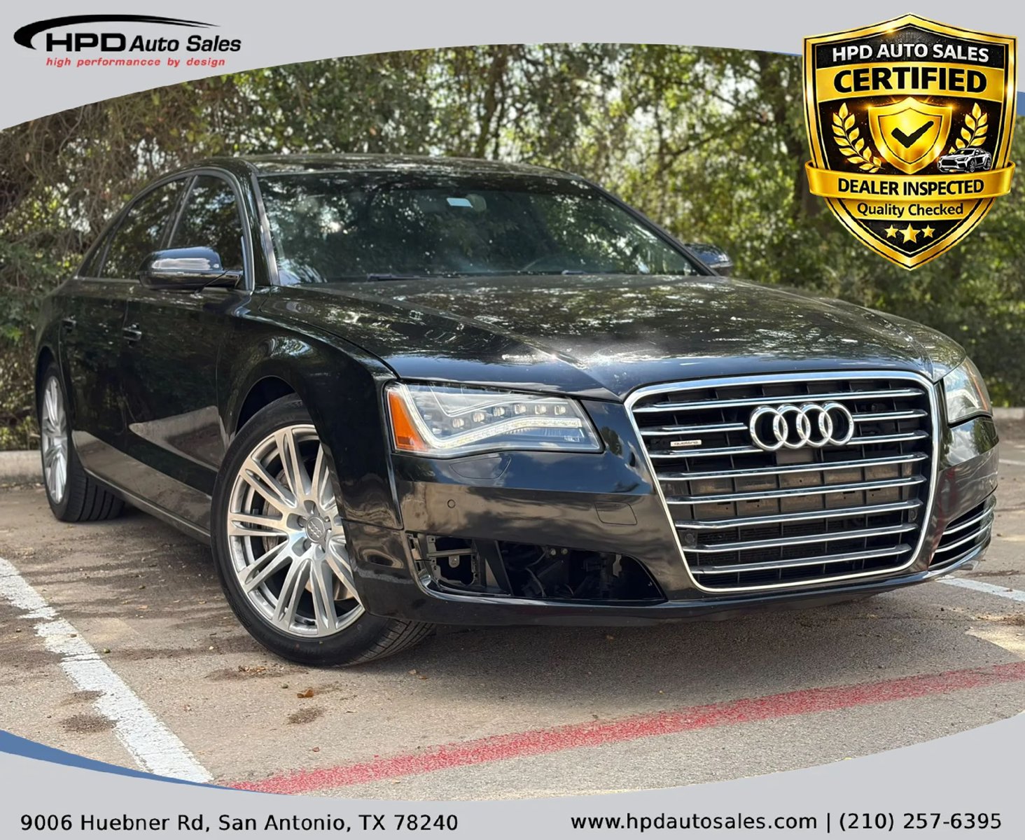 Used 2014 Audi A8 L 4.0T w/ Luxury Package