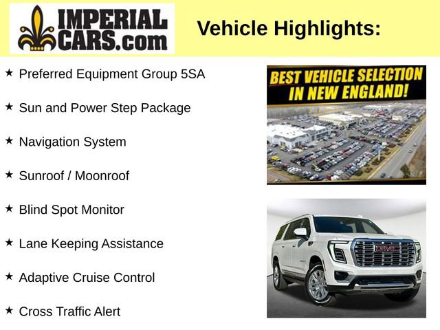 Used 2025 GMC Yukon XL Denali w/ Sun & Power Step Package AWD/4WD image 8