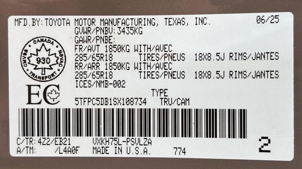 Used 2025 Toyota Tundra TRD Pro AWD/4WD image 47