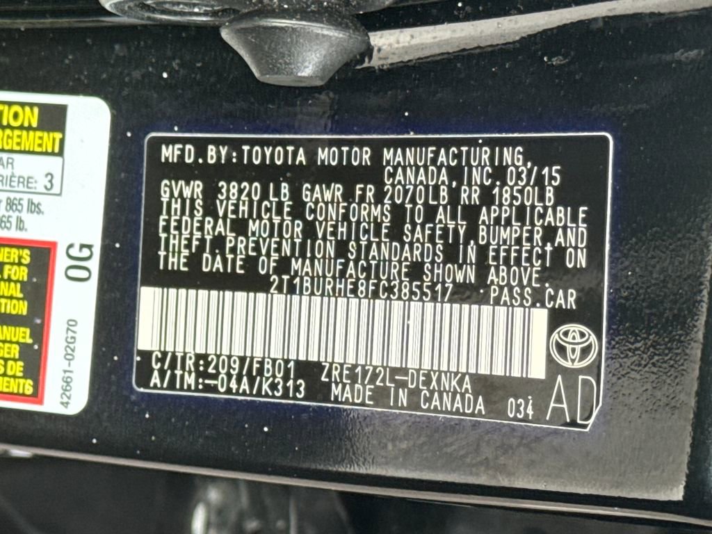 Used 2015 Toyota Corolla LE image 39