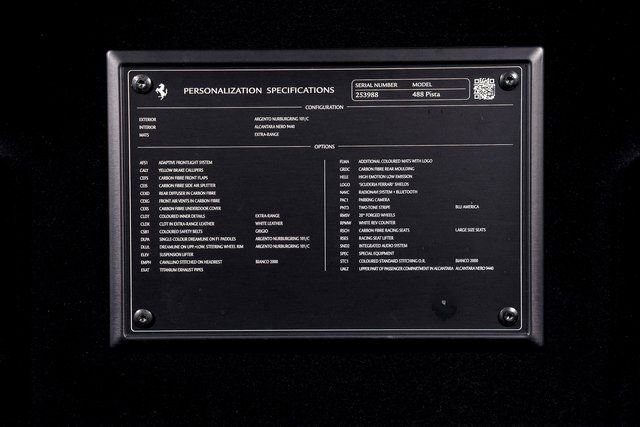 Certified 2020 Ferrari 488 Pista Coupe image 69