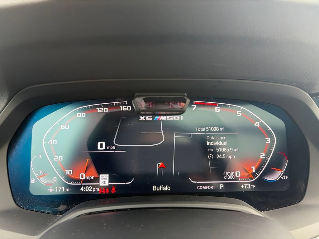Used 2021 BMW X6 M50i w/ Executive Package AWD/4WD image 6