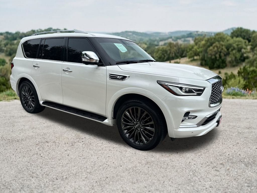 Used 2023 INFINITI QX80 Sensory w/ Cargo Package AWD/4WD image 1