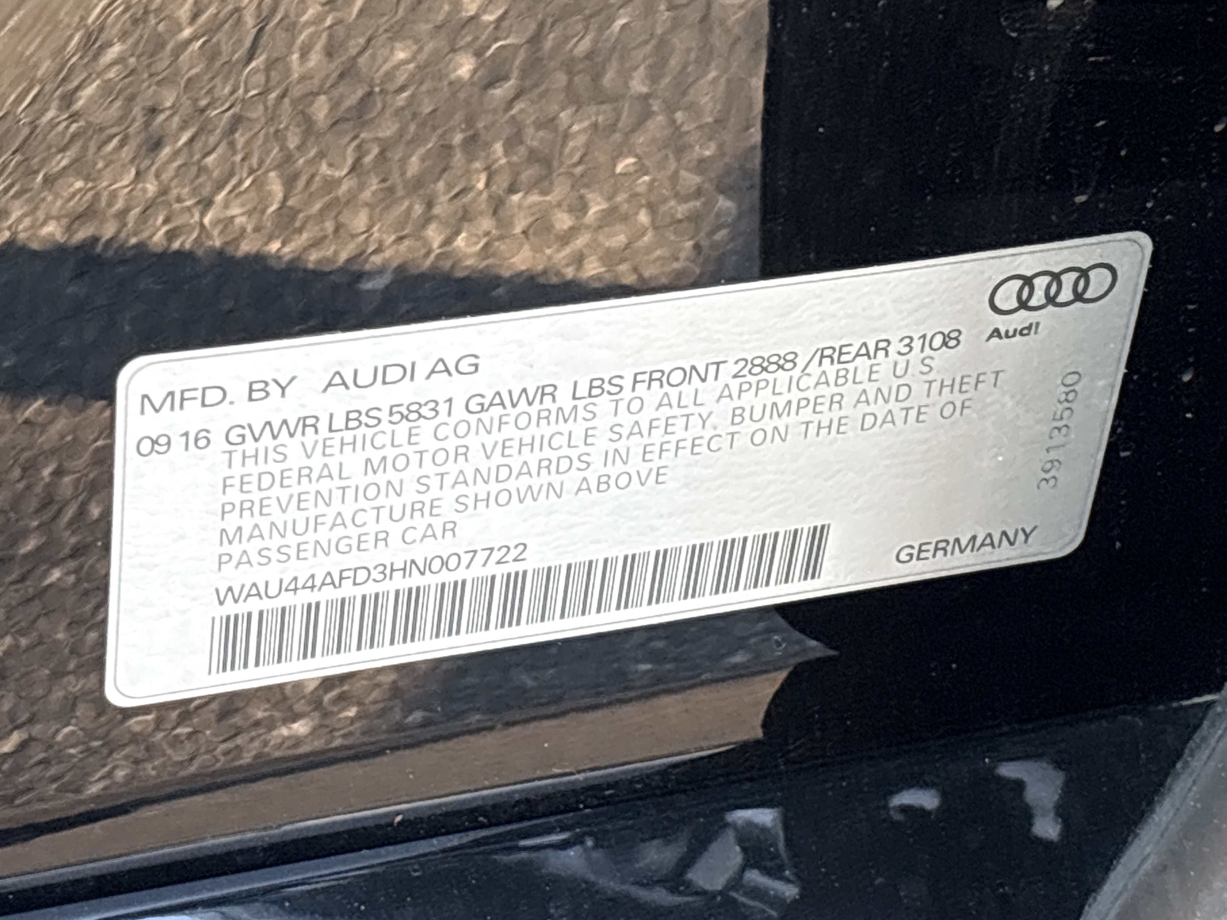 Used 2017 Audi A8 L 3.0T w/ Executive Package AWD/4WD image 37