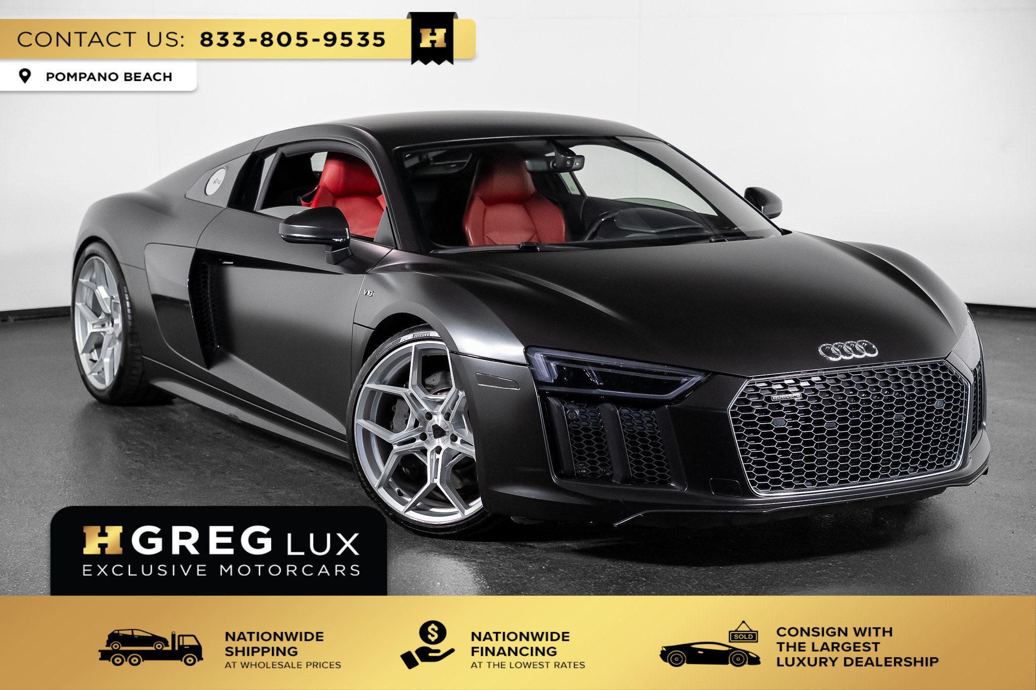 Used 2017 Audi R8 V10 AWD/4WD image 1