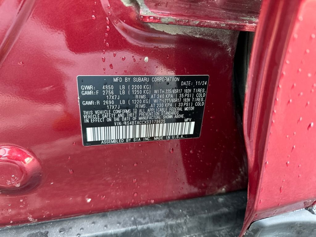 Certified 2025 Subaru Outback Premium image 40