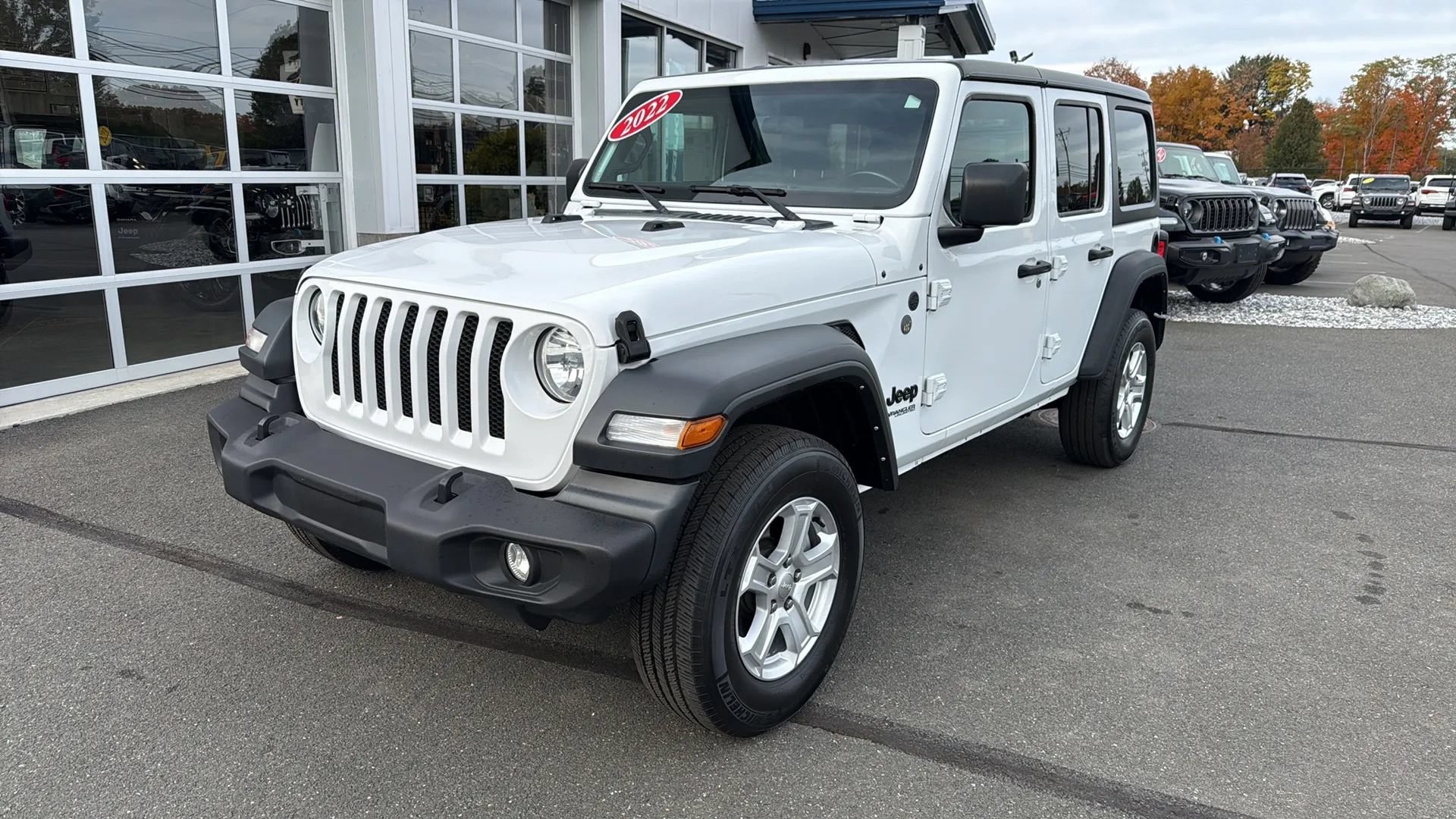 Used 2022 Jeep Wrangler Unlimited Sport AWD/4WD image 16