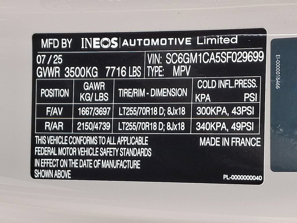 New 2025 INEOS Grenadier AWD/4WD image 8