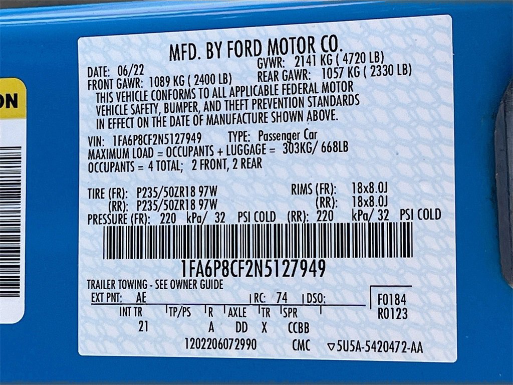 Used 2022 Ford Mustang GT image 29