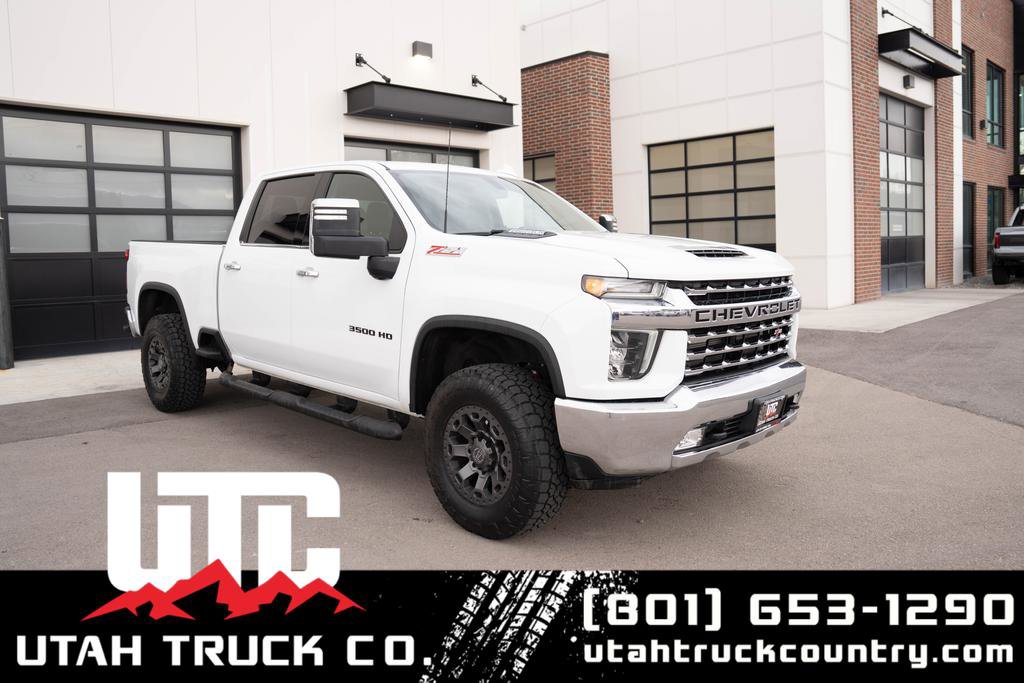 Used 2021 Chevrolet Silverado 3500 LTZ w/ LTZ Convenience Package AWD/4WD image 1