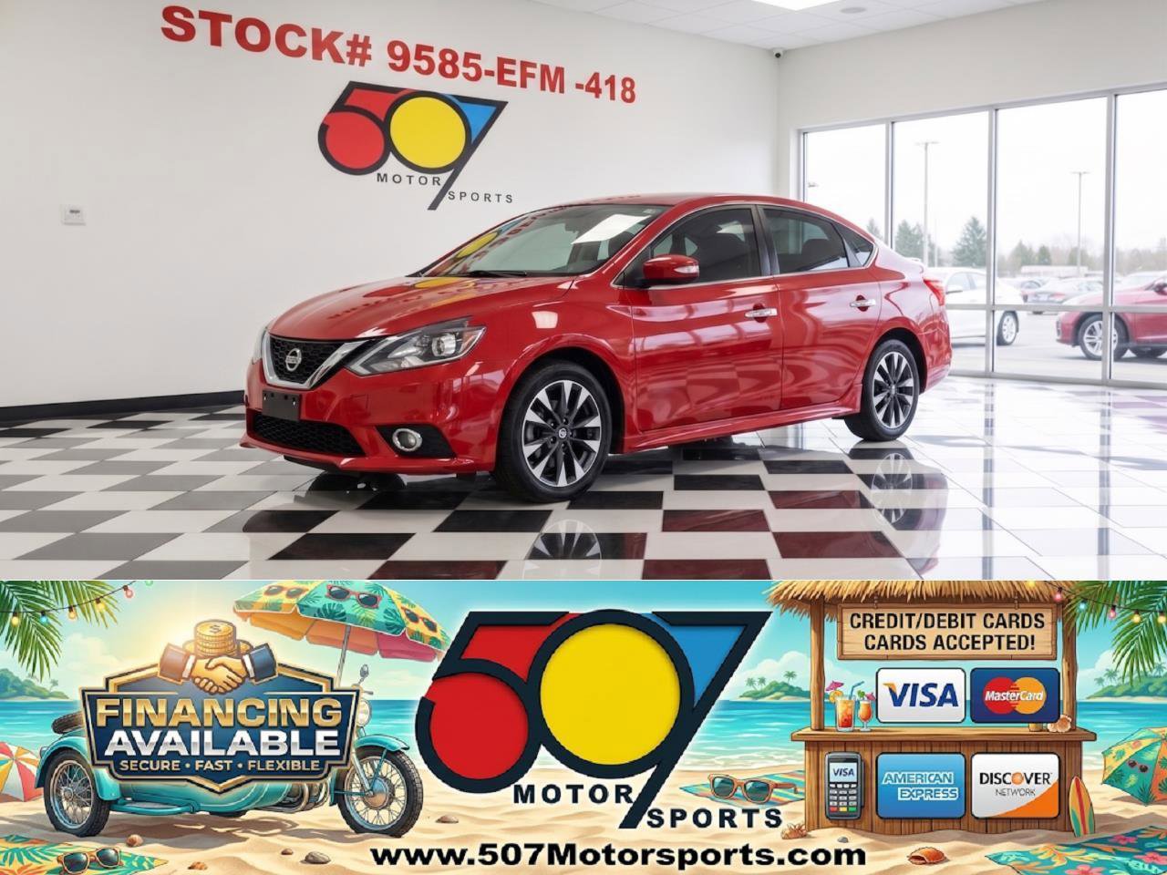 Used 2017 Nissan Sentra SR Turbo w/ SR Turbo Premium Package FWD image 1