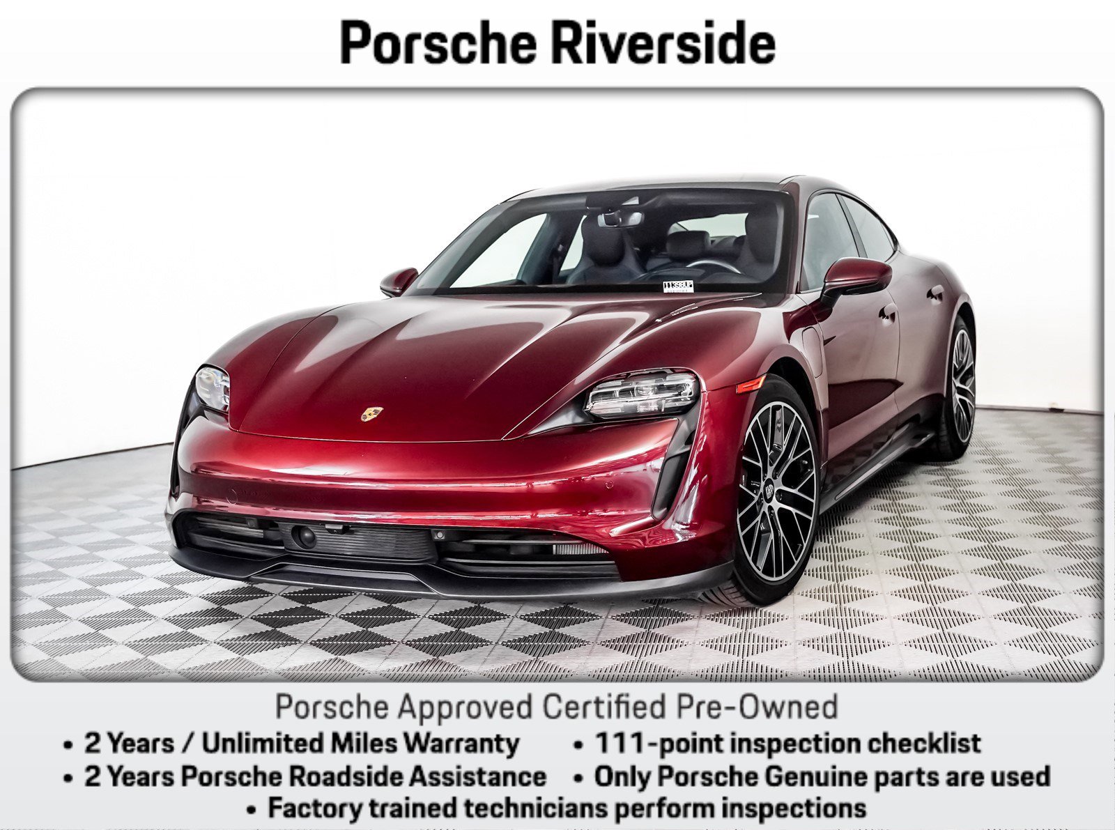 Certified 2022 Porsche Taycan